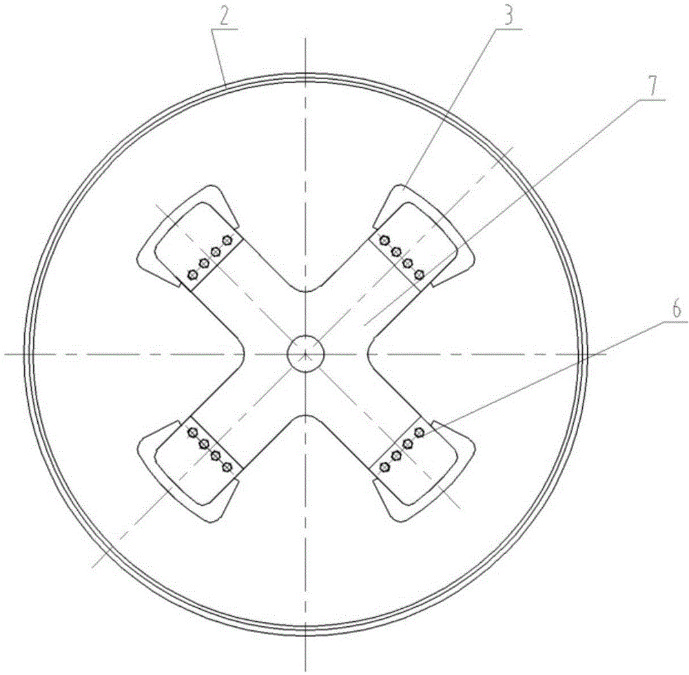 Supporting device and tank equipped with device