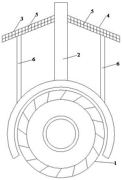 Sunshade balancing unicycle