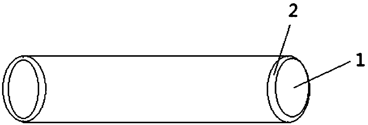 Anti-corrosion compound copper-based microwire and preparation method thereof