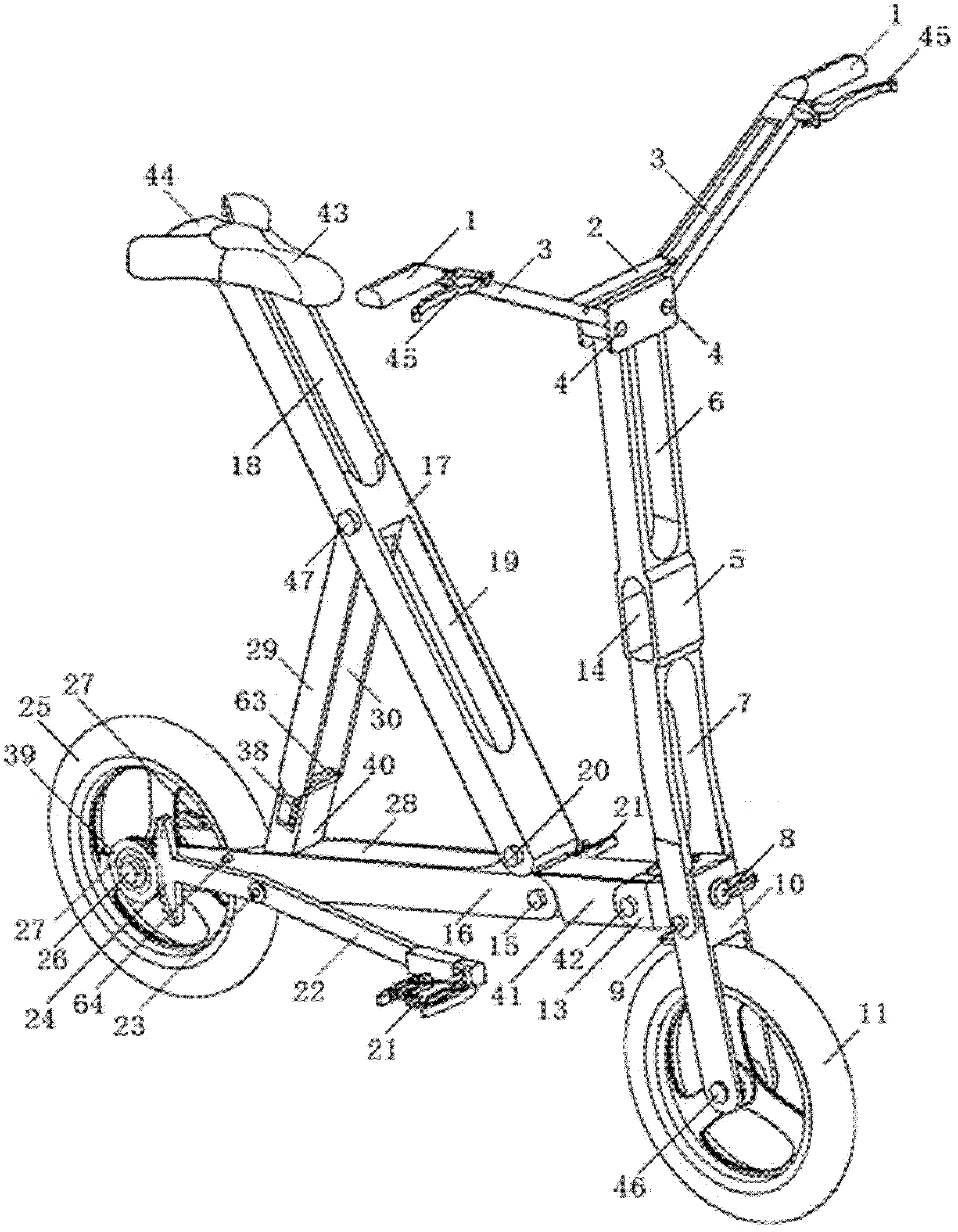 Portable bicycle