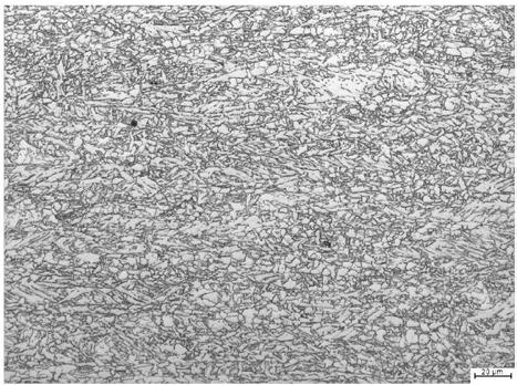 A thick-walled large-diameter high-grade pipeline steel with improved low-temperature toughness and its manufacturing method