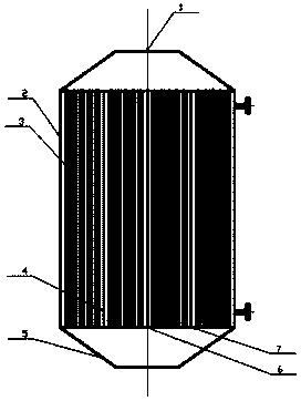 Multistage flash system with intermediate heat accumulation