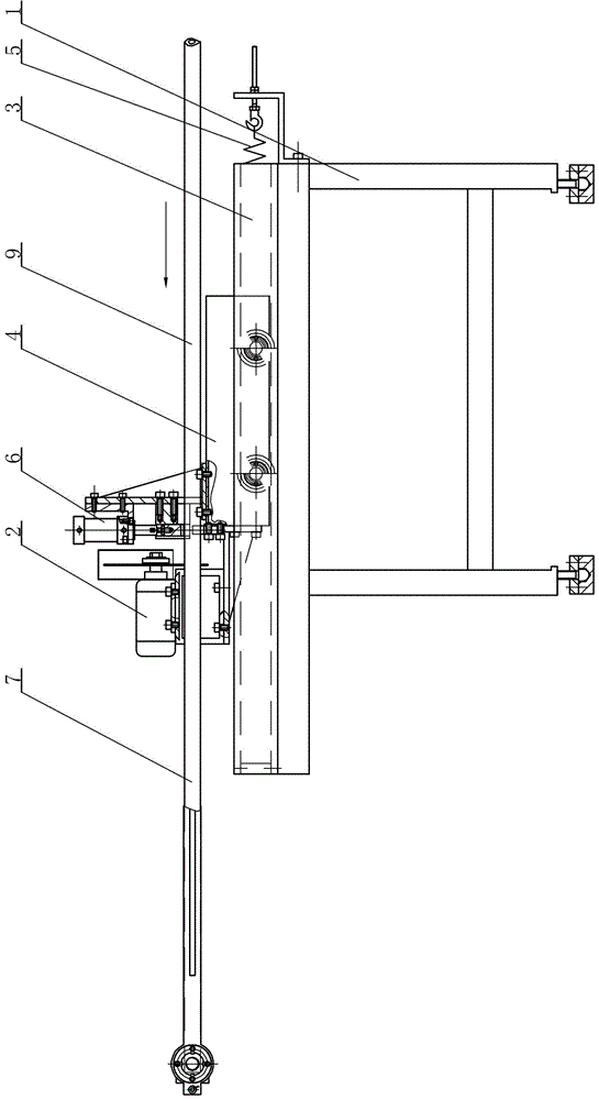 Production line automatic pipe cutting machine