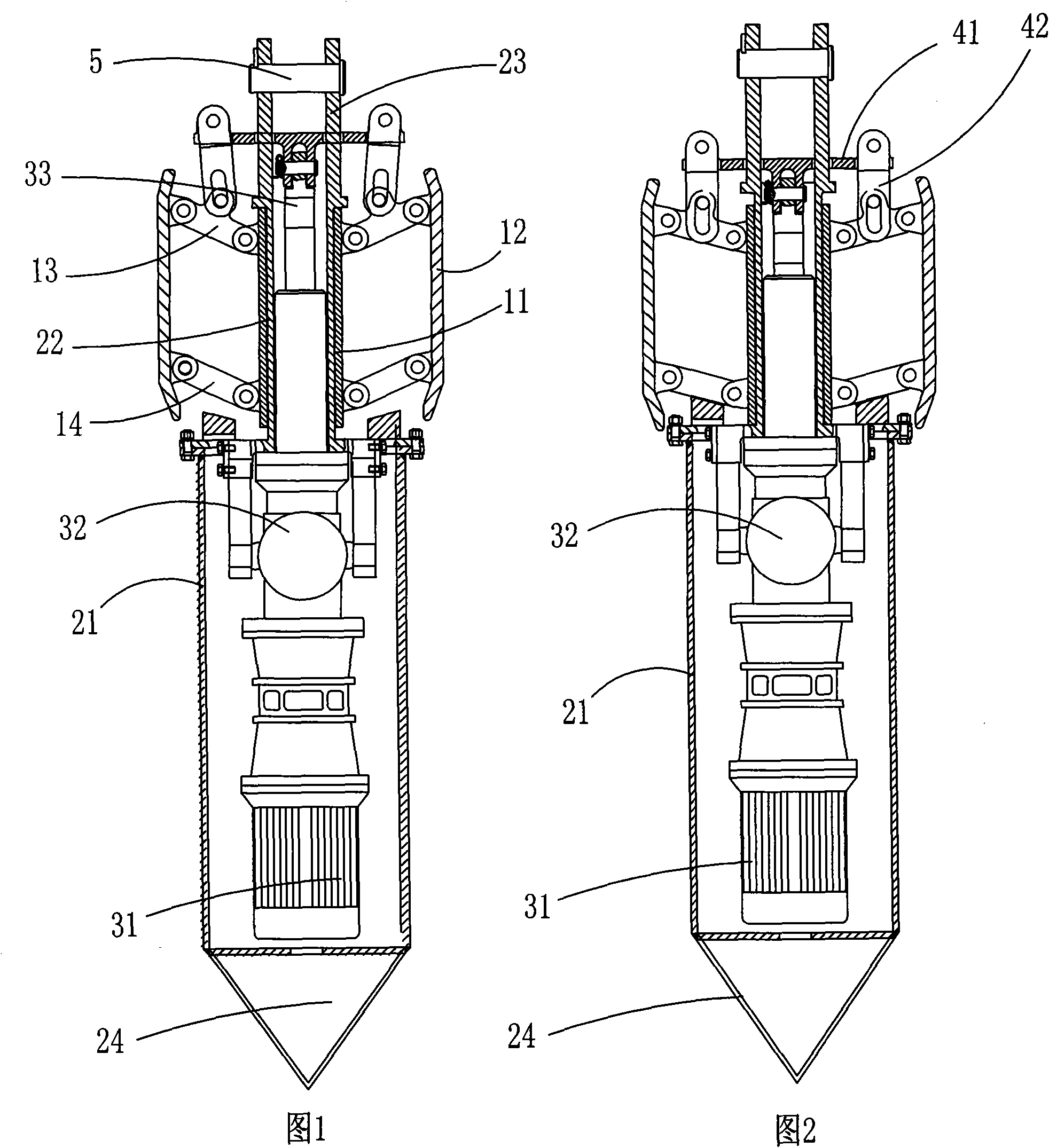 Shaft-well drill rod lifter