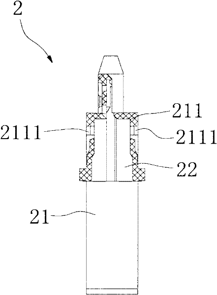 LED signal transmission interface and plug thereof