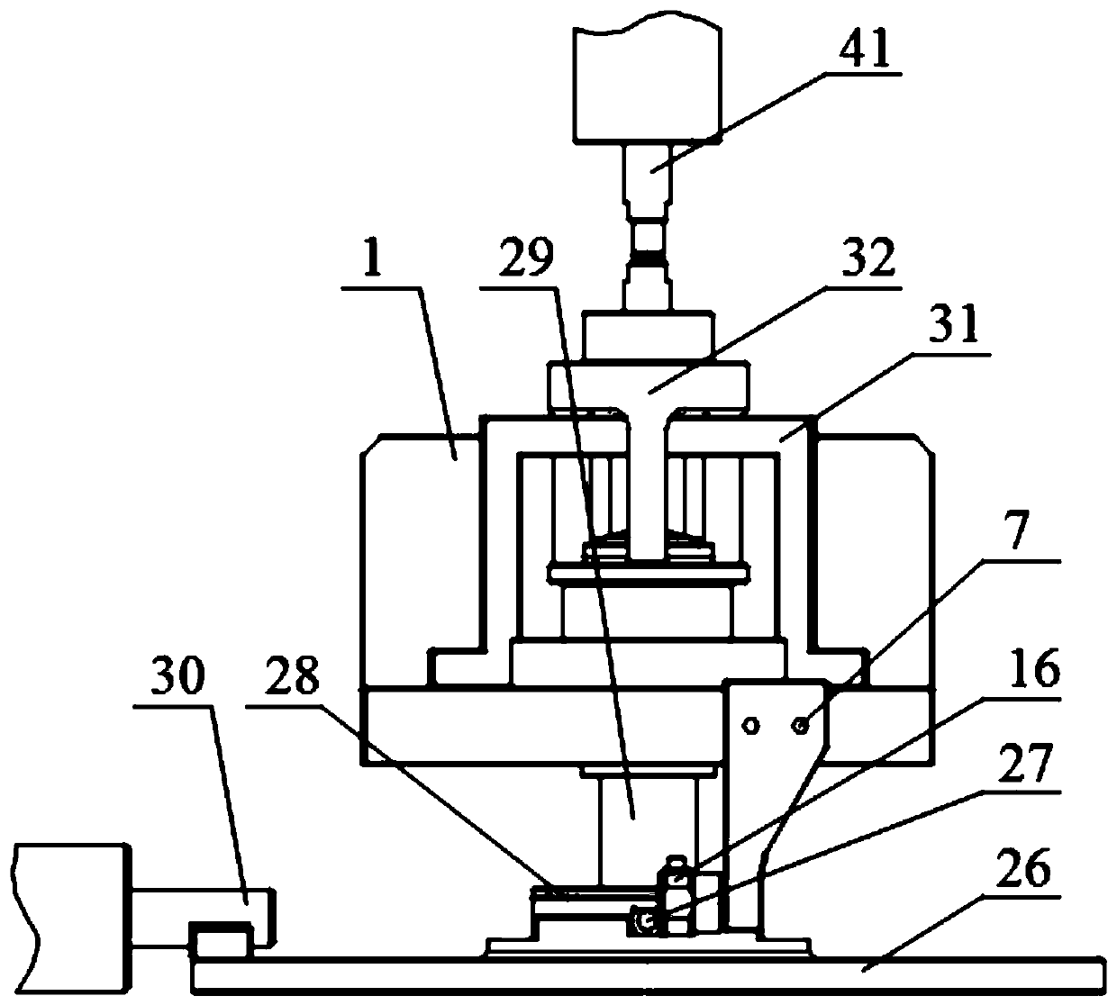 A multifunctional vibration contact testing machine