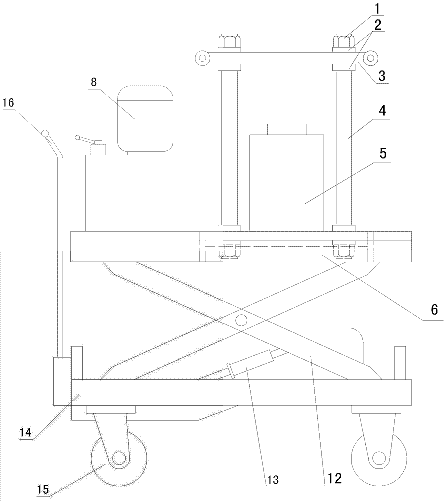 Multi-purpose suspended type lifting drawing press