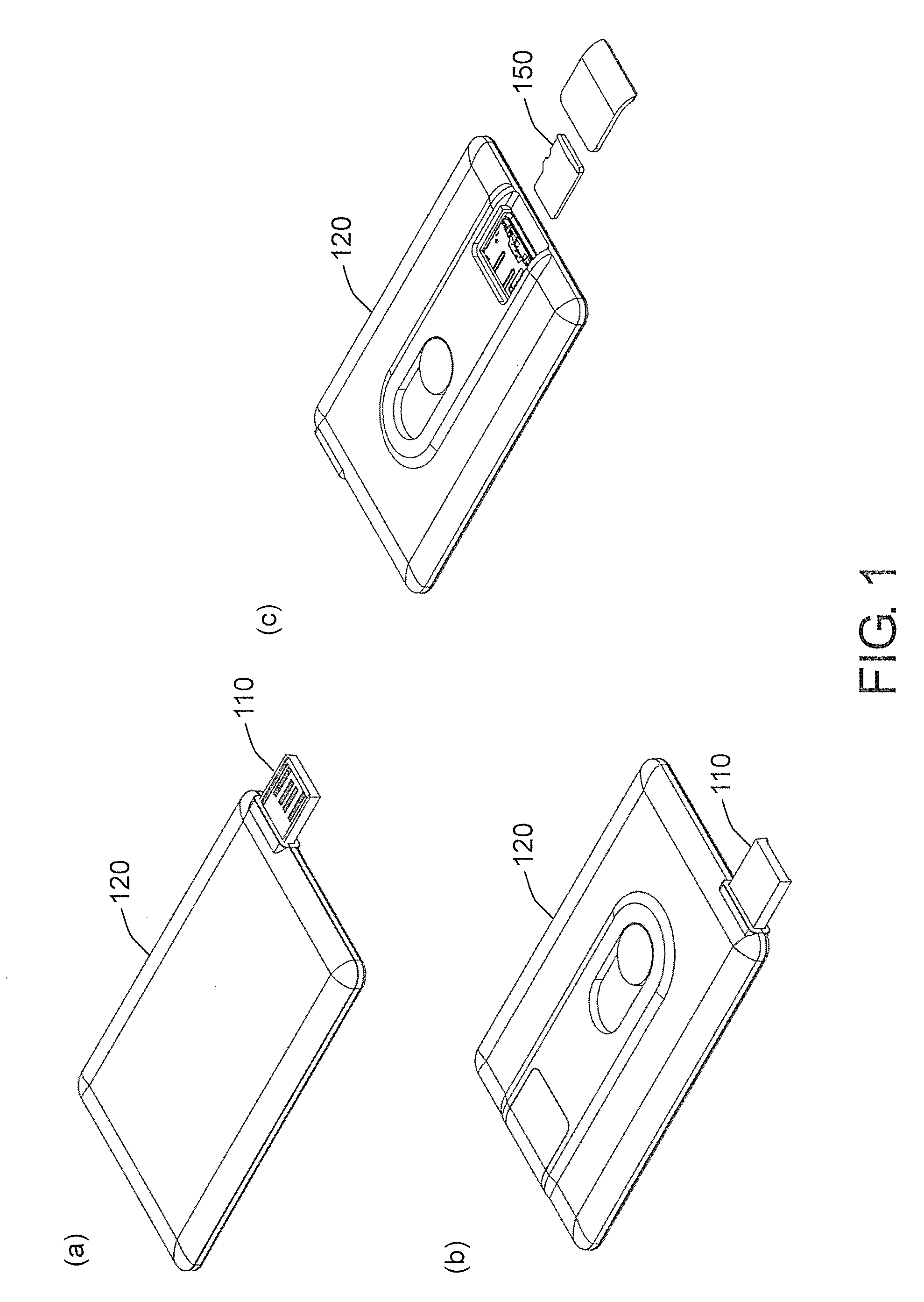 Card reader with near field communication function and near field communication device thereof