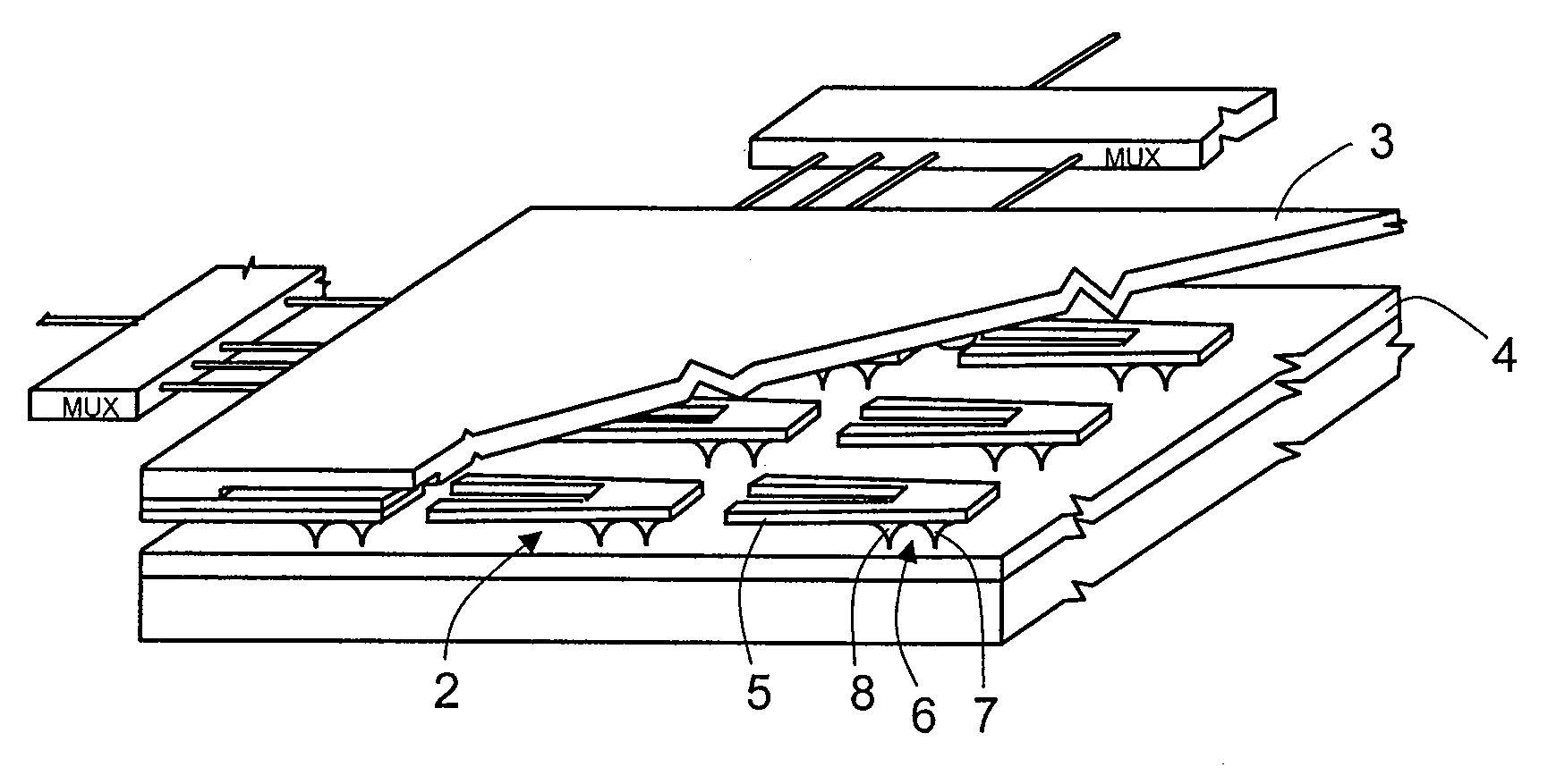 Process for manufacturing an interaction structure for a storage medium