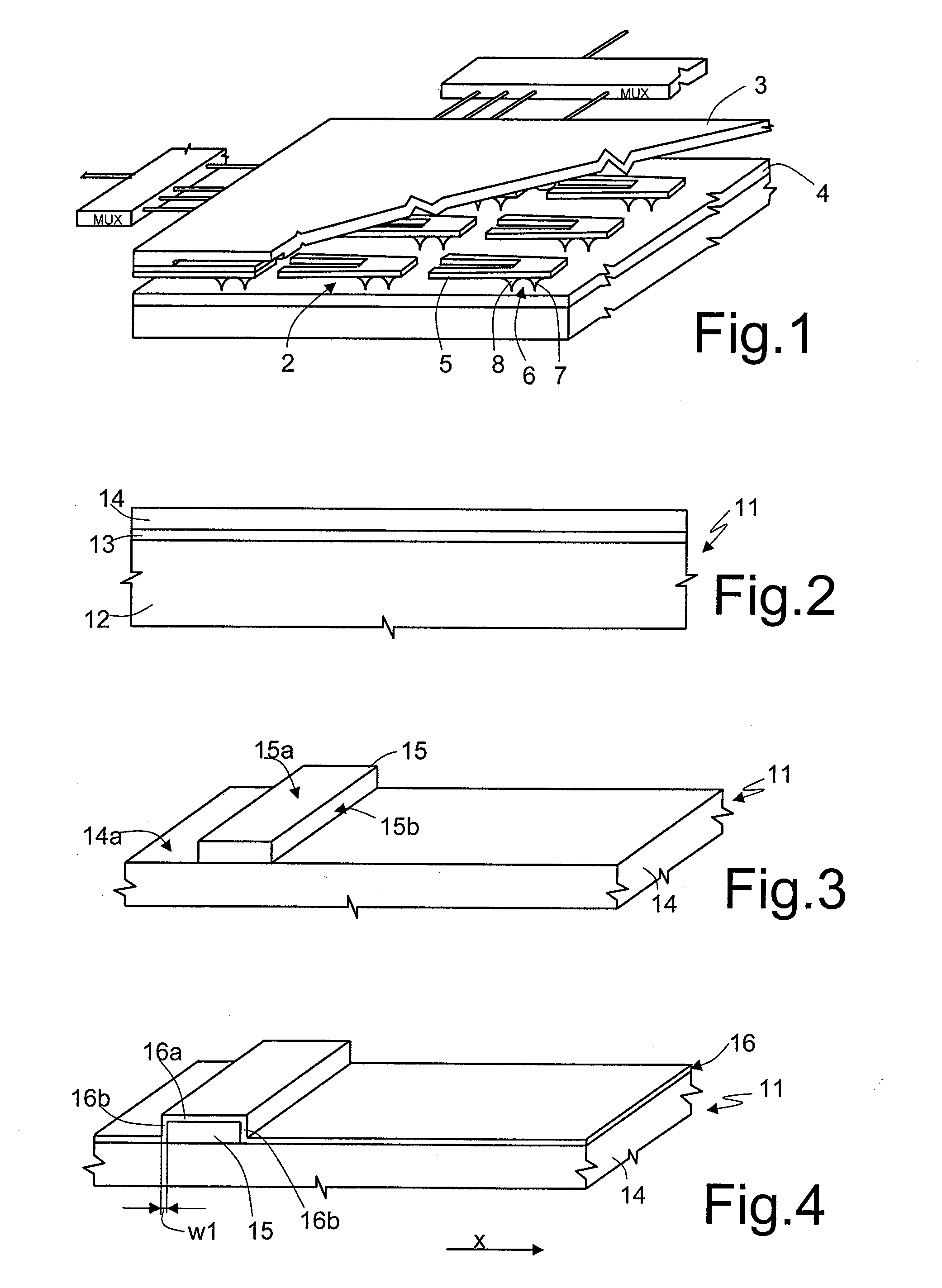 Process for manufacturing an interaction structure for a storage medium