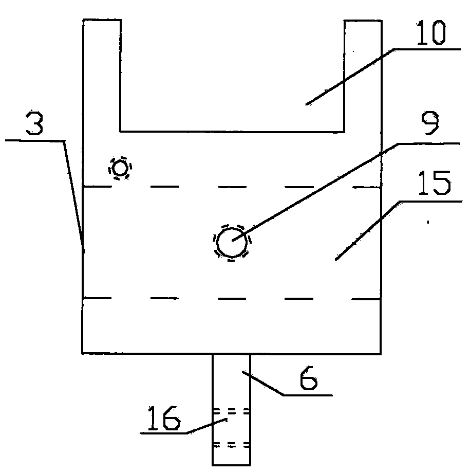 Novel three point bending test device for rock sample