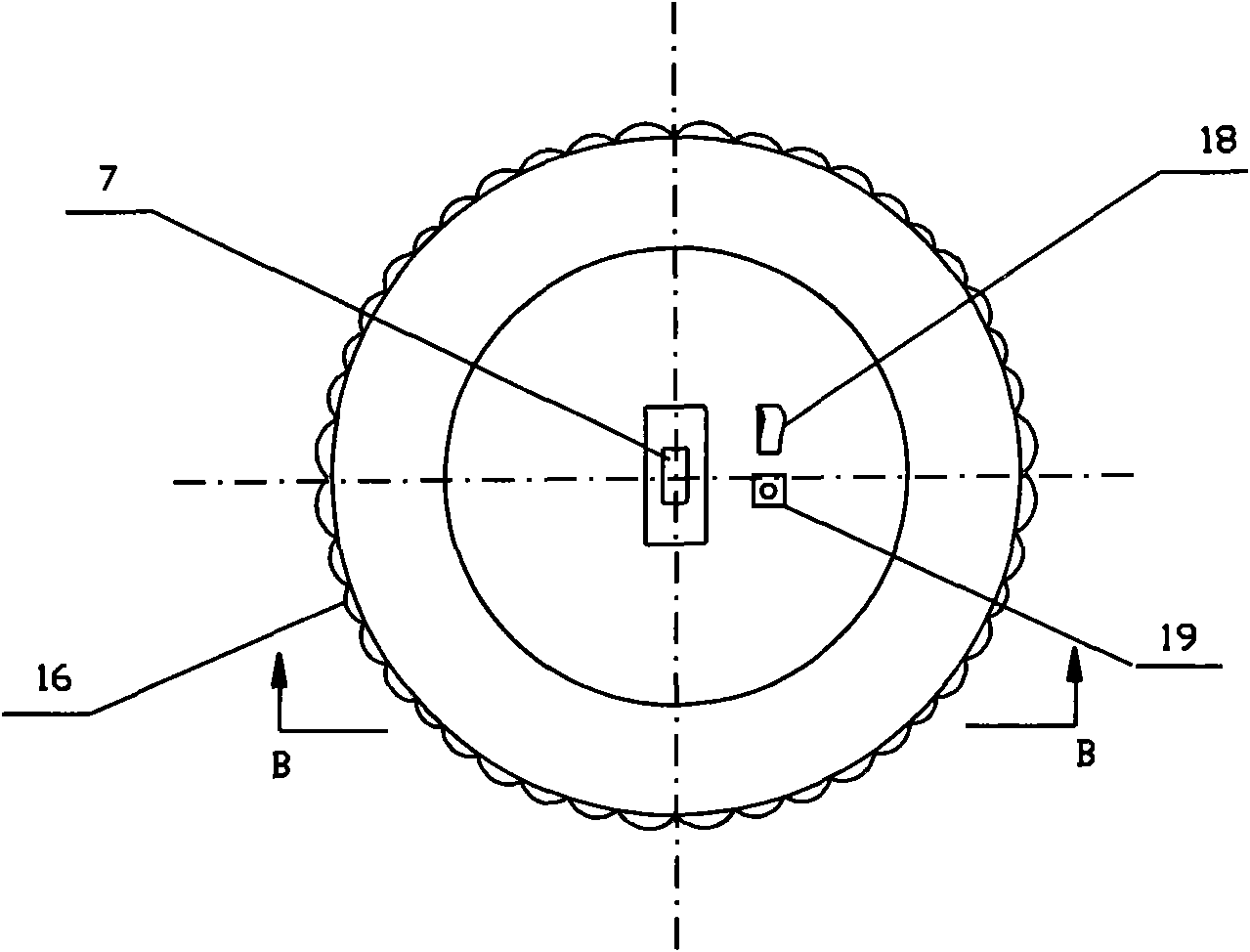 Multifunctional ellipsoidal mouse