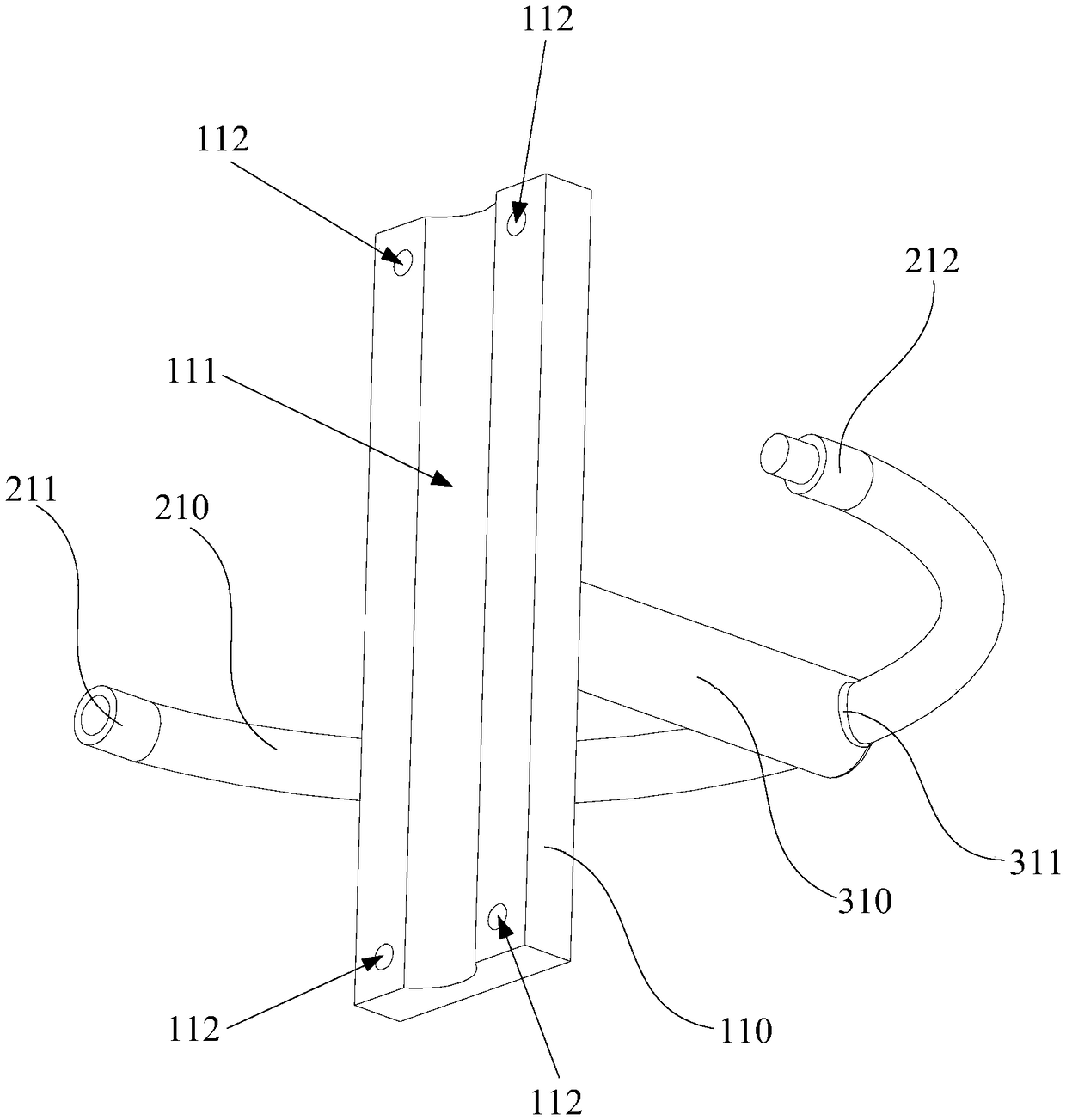 Grounding transfer wire clamp and wire grounding structure