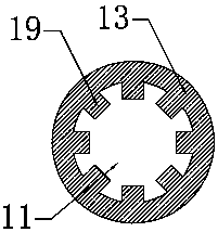 Structure used for motor rotor cooling