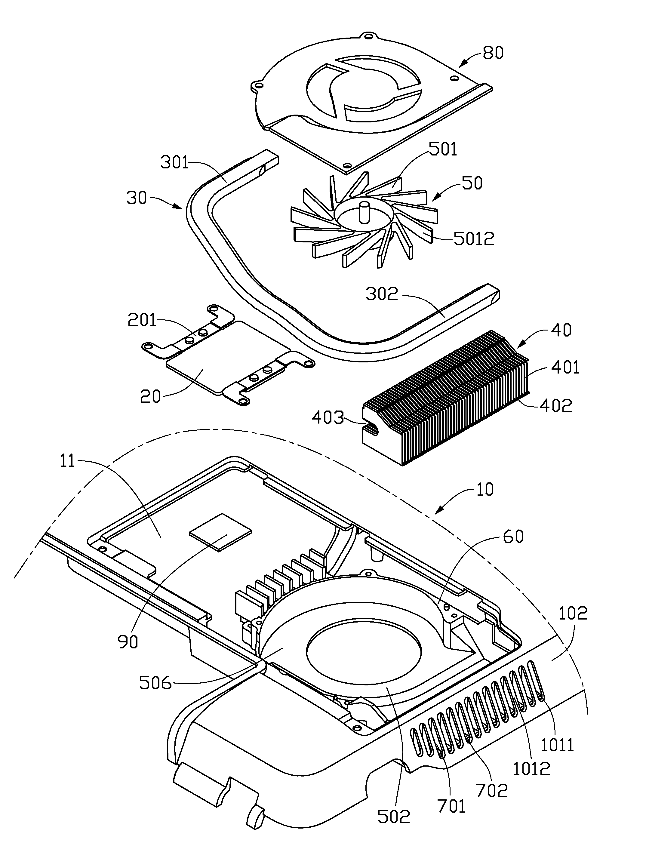 Thermal module and electronic assembly incorporating the same