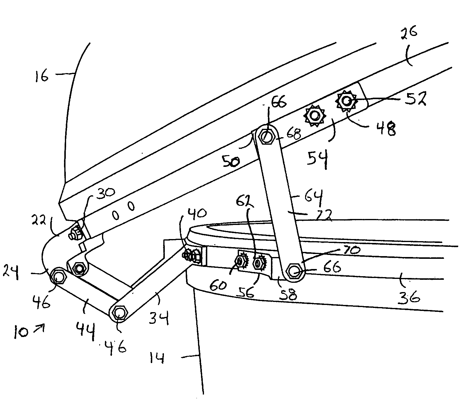 Hinge mechanism for barbeque grills and smokers