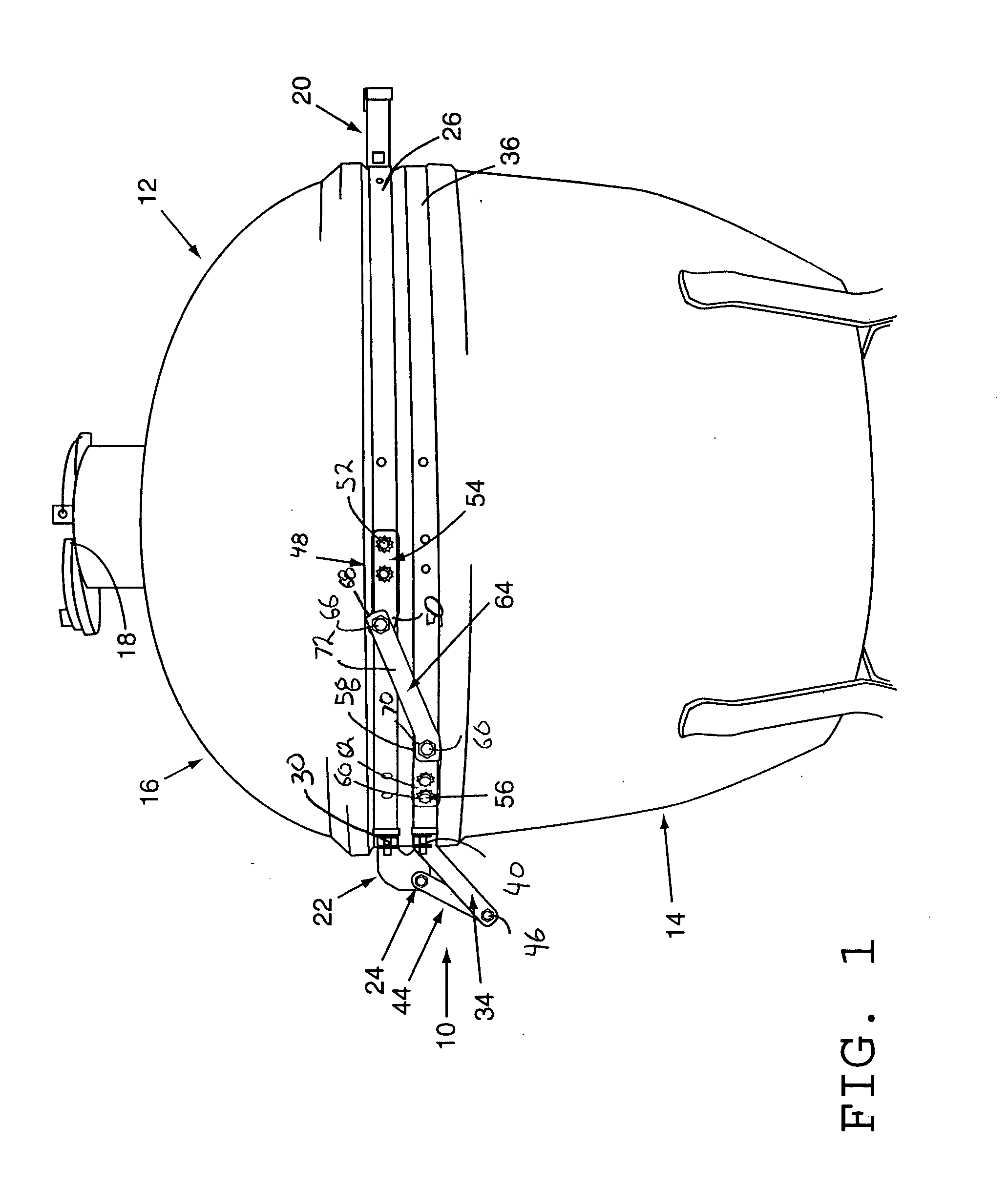 Hinge mechanism for barbeque grills and smokers