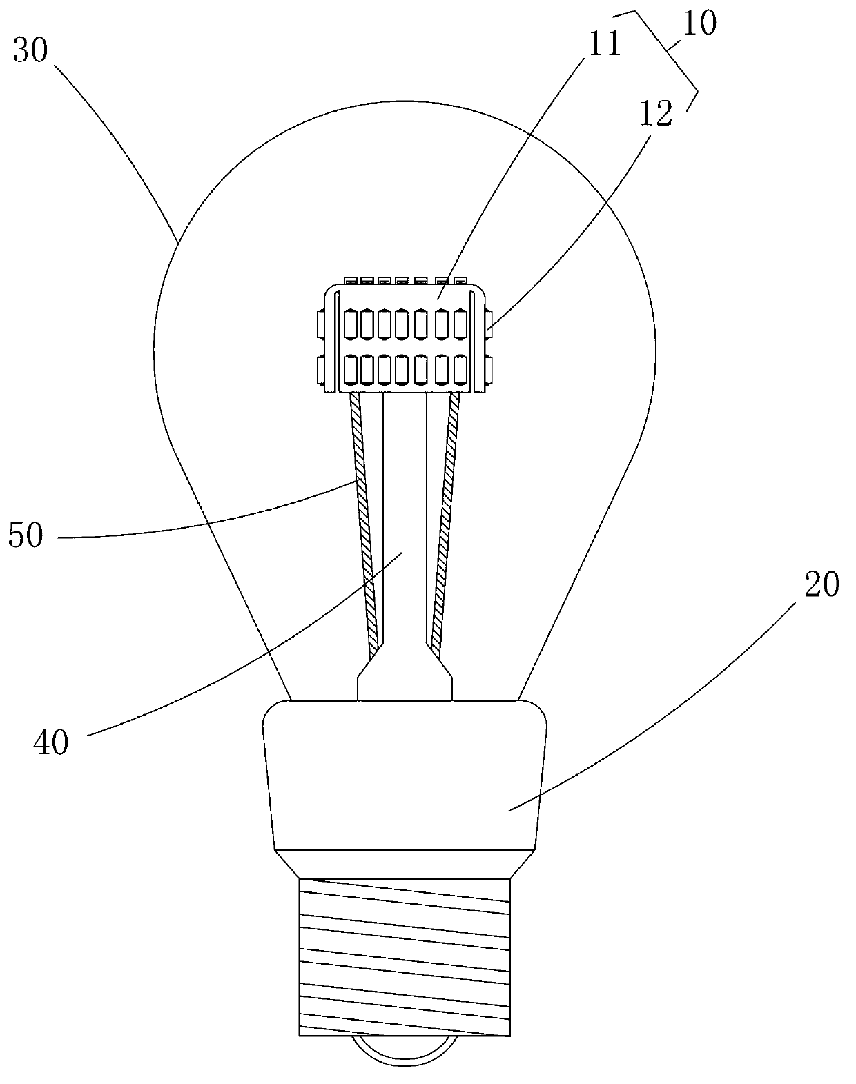 Light-emitting diode (LED) illuminating apparatus