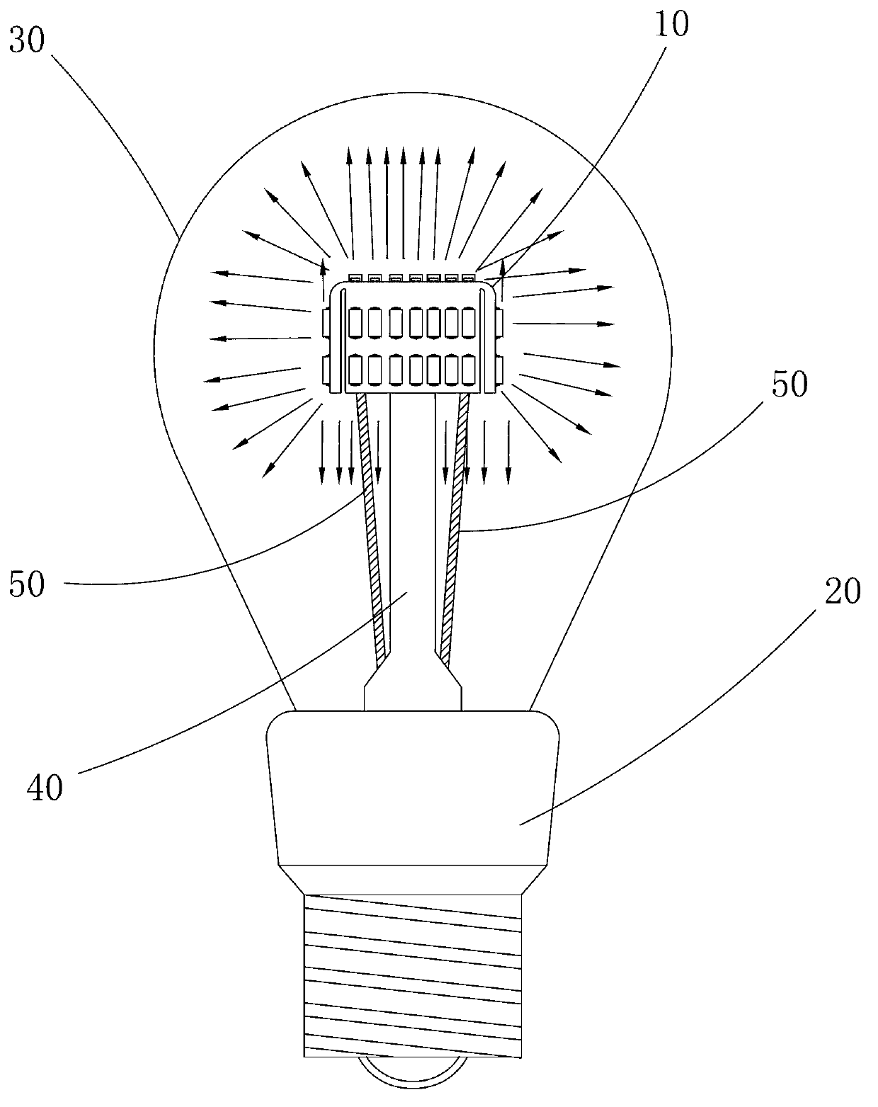 Light-emitting diode (LED) illuminating apparatus