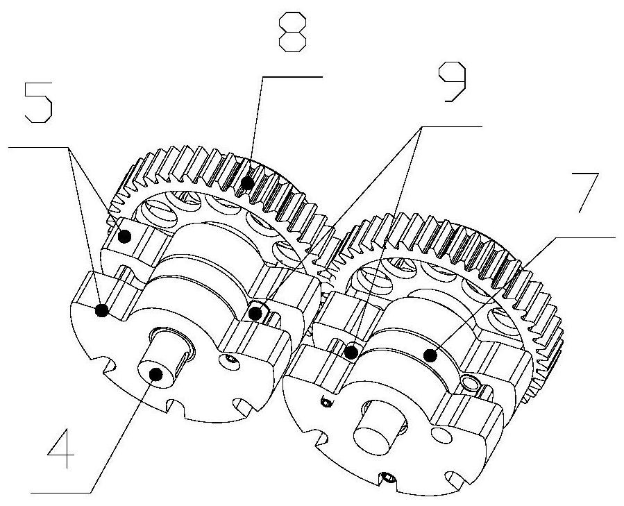 Two-stage type torque-adjusting vibration exciter