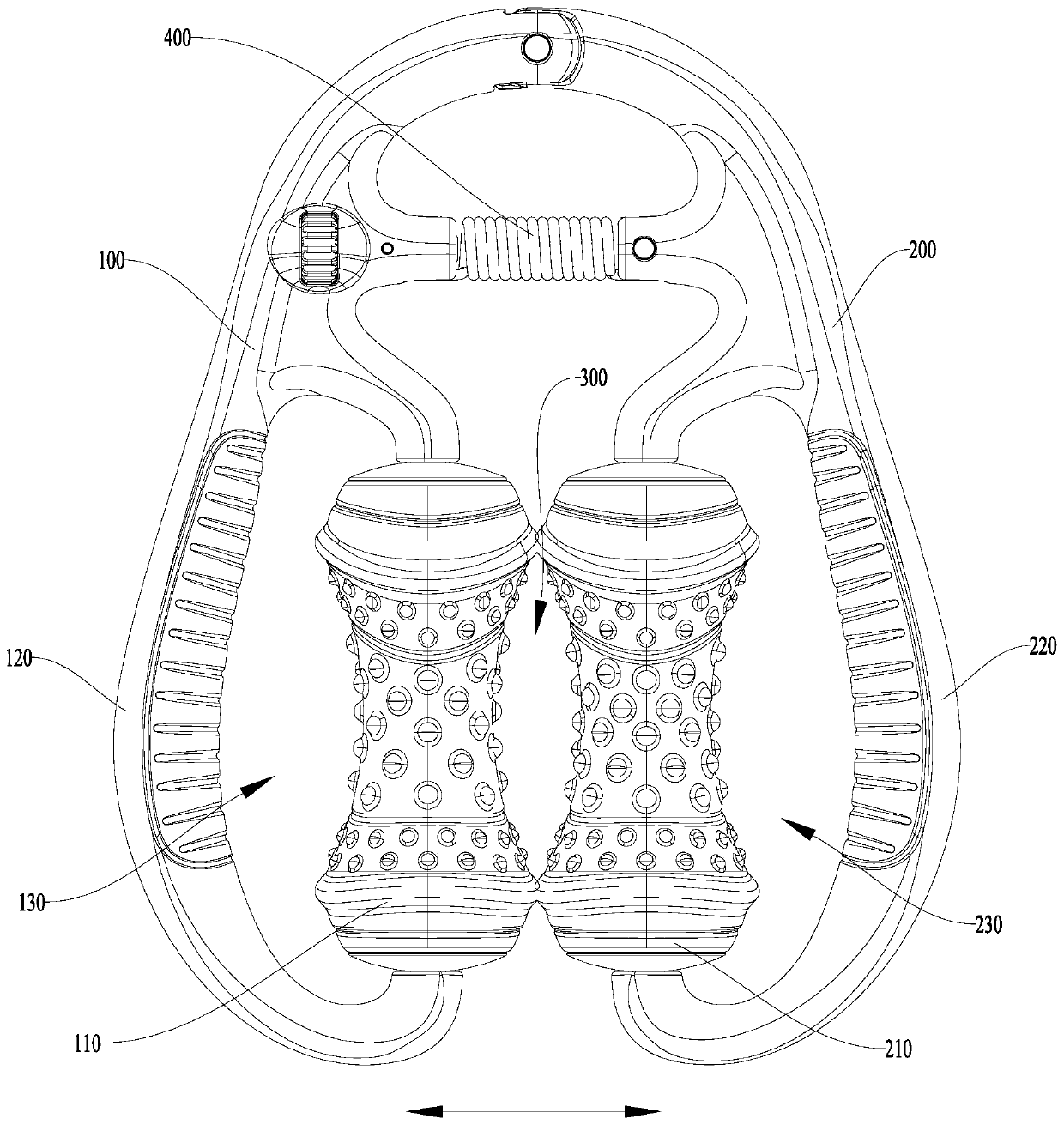 Thigh massager