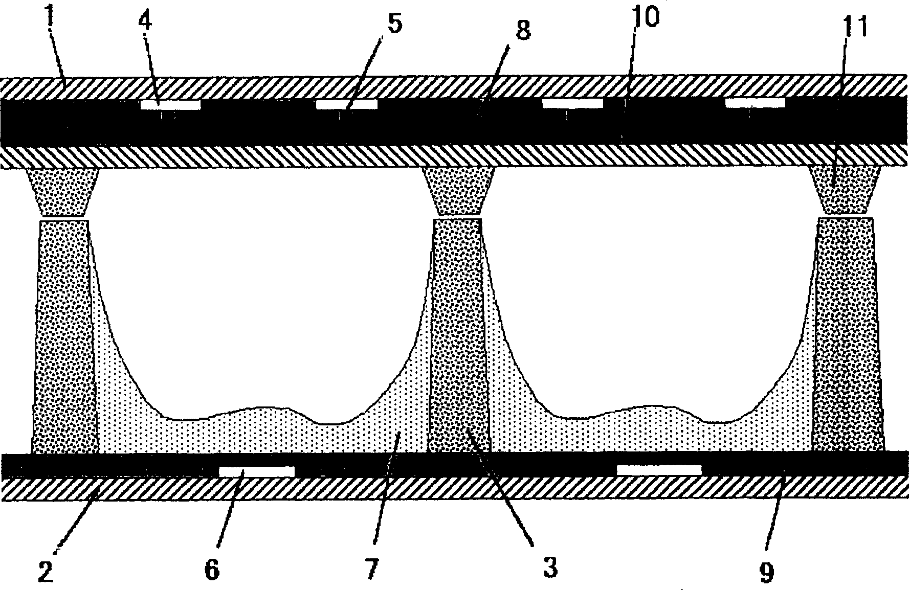 Method for manufacturing glass powder contained resin composition, transfer film and panel for plasma display screen using the film