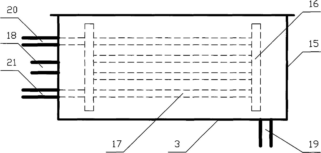 A heat pump hot-water unit for recovering food grade residual heat recovery