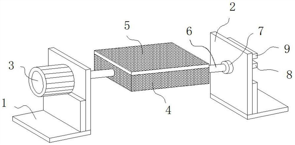 Electric turnover double-sided baked food processing device