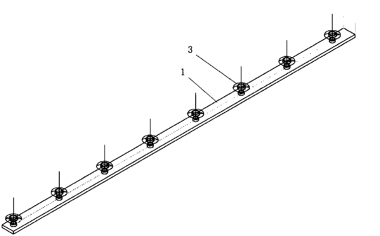 Explosive welding support device and application thereof