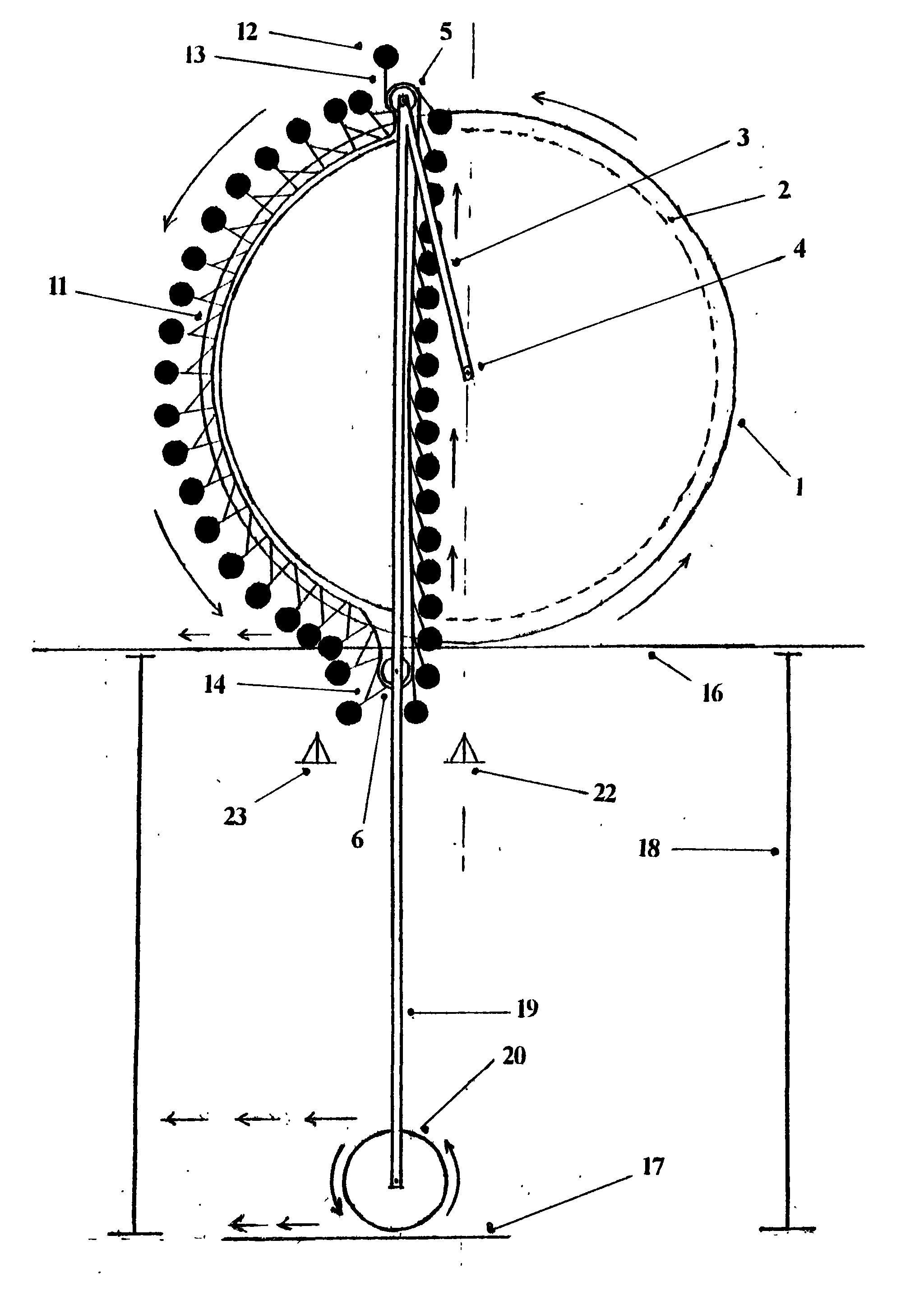 Master device of efficient earth gravity engine