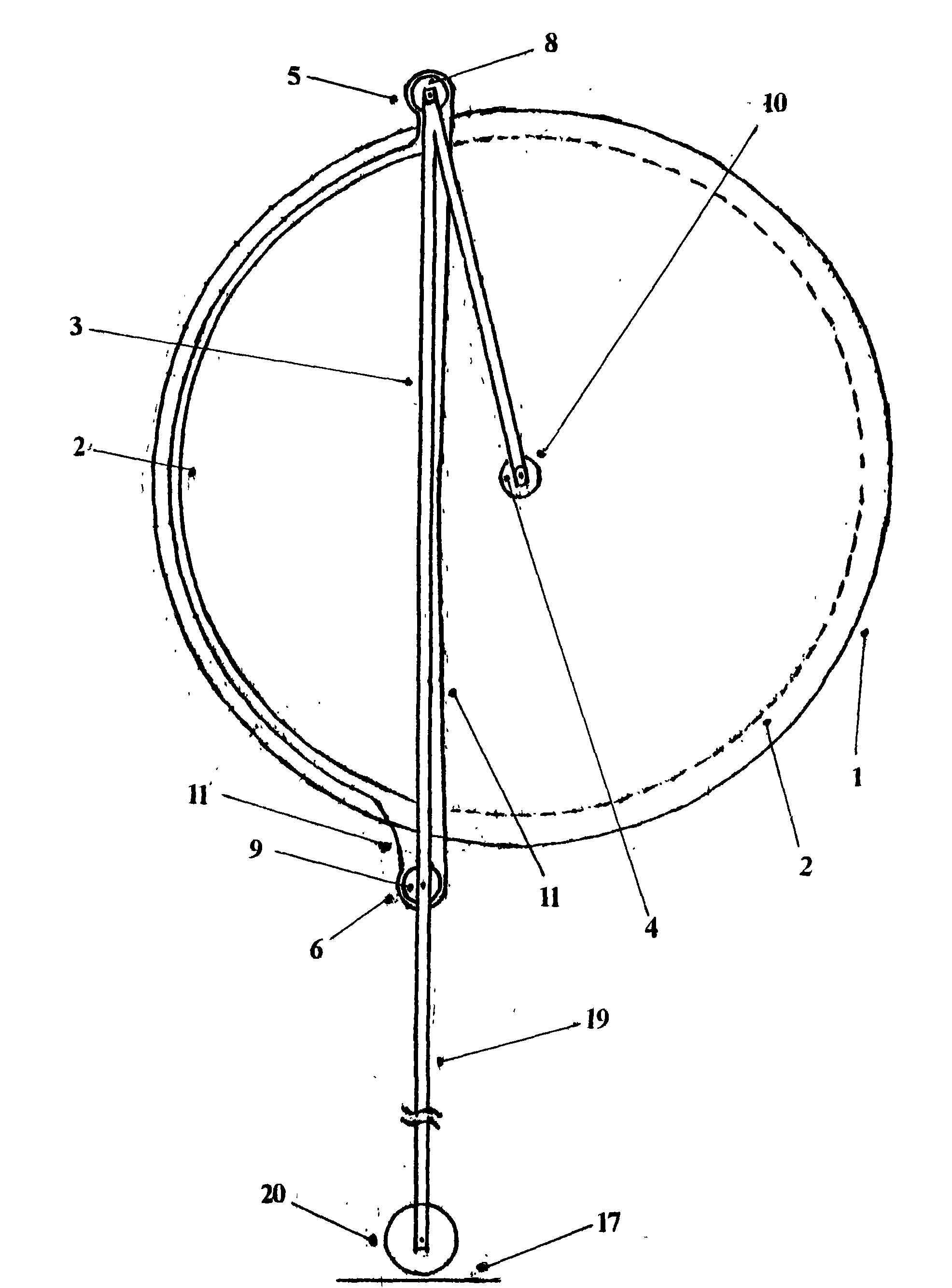 Master device of efficient earth gravity engine