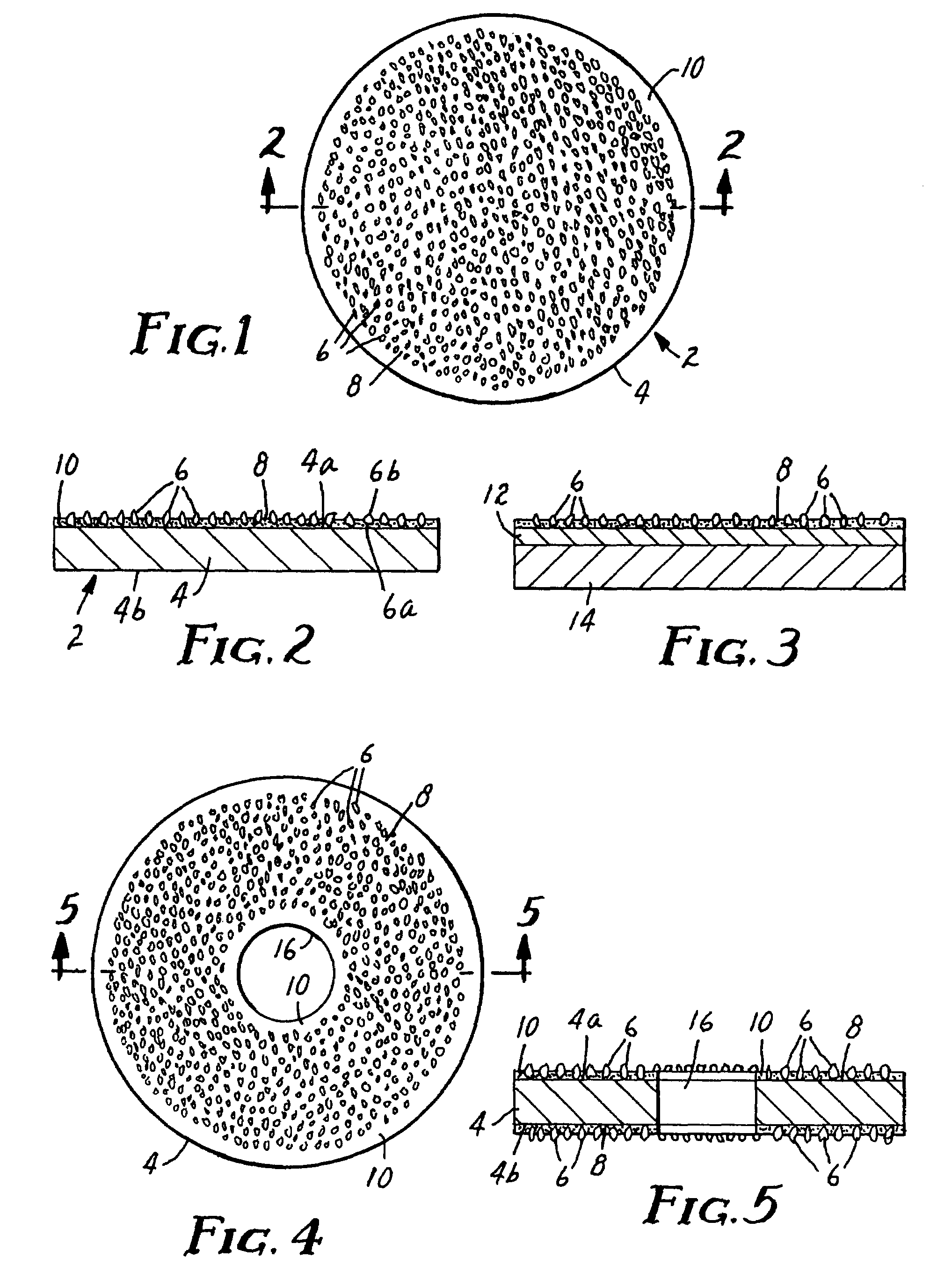 Corrosion resistant abrasive article and method of making