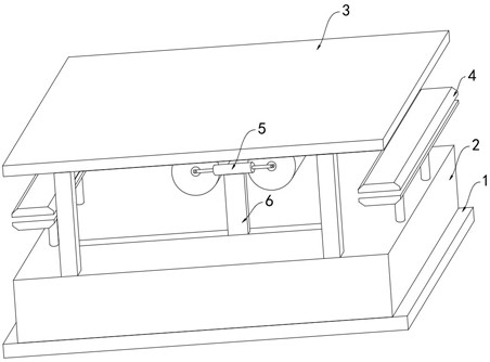 A mold for orthopedic metal parts