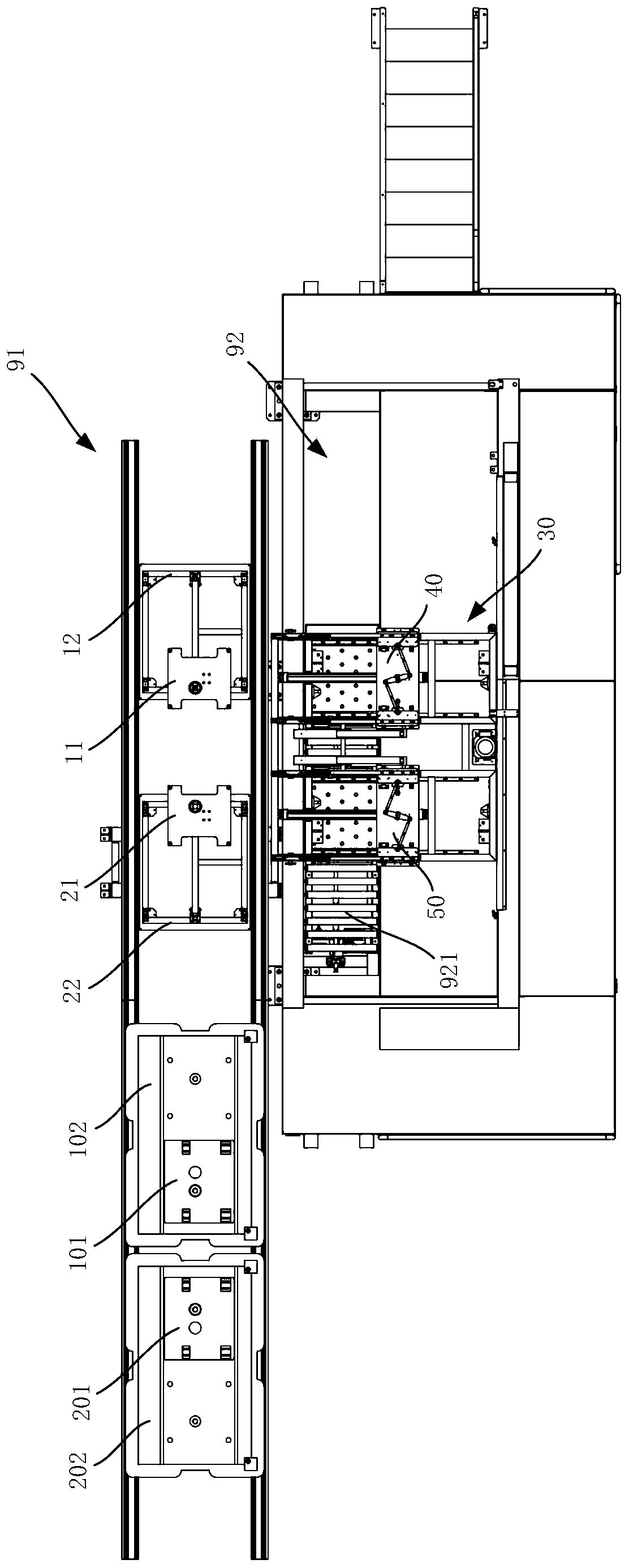 Device and method for inverting pallets of car seats online