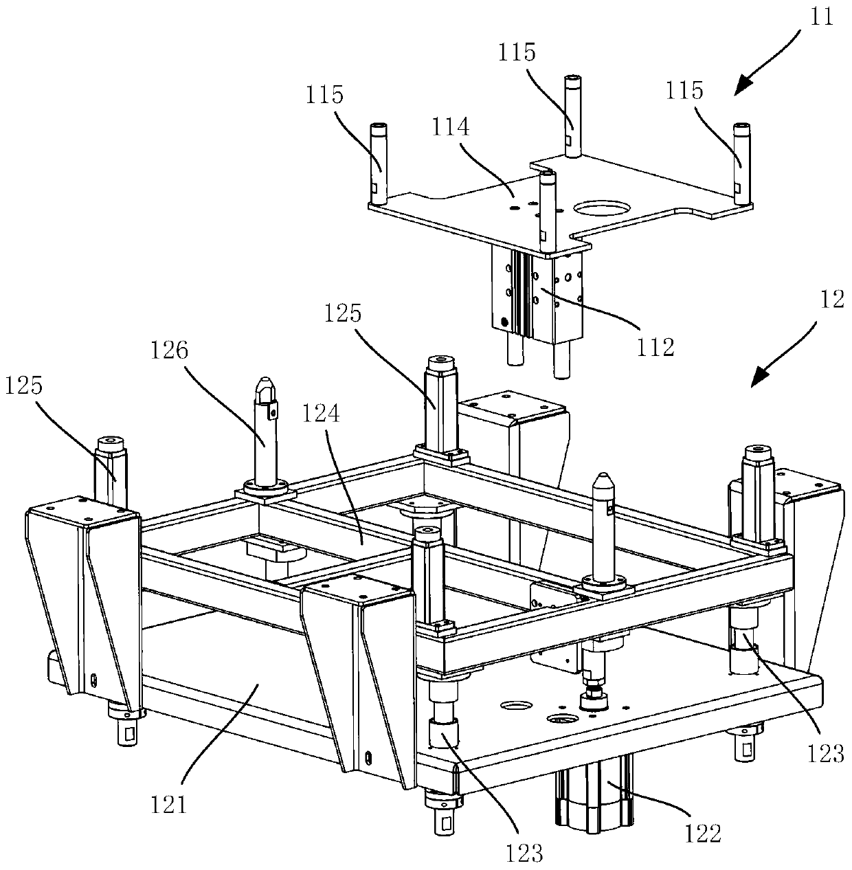 Device and method for inverting pallets of car seats online