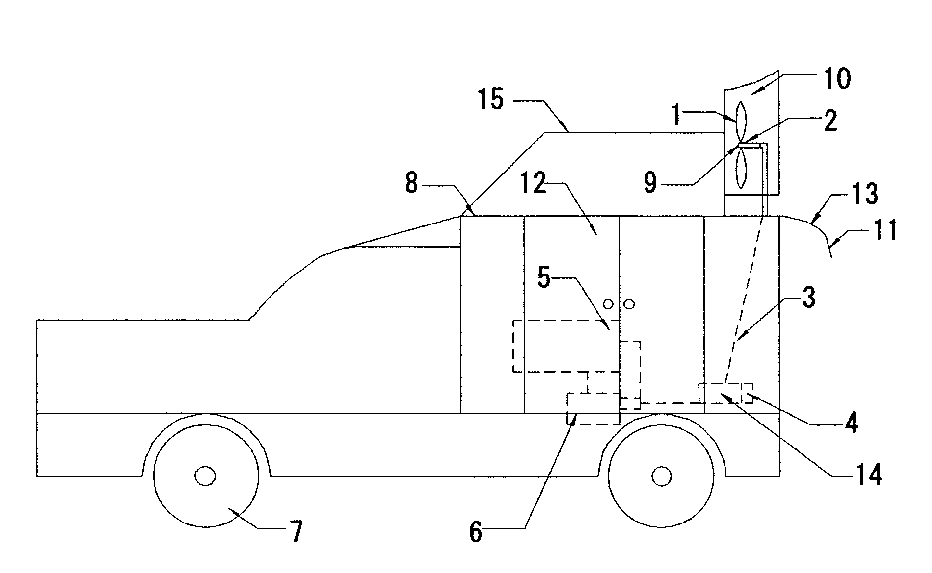 Head wind ecological driving system