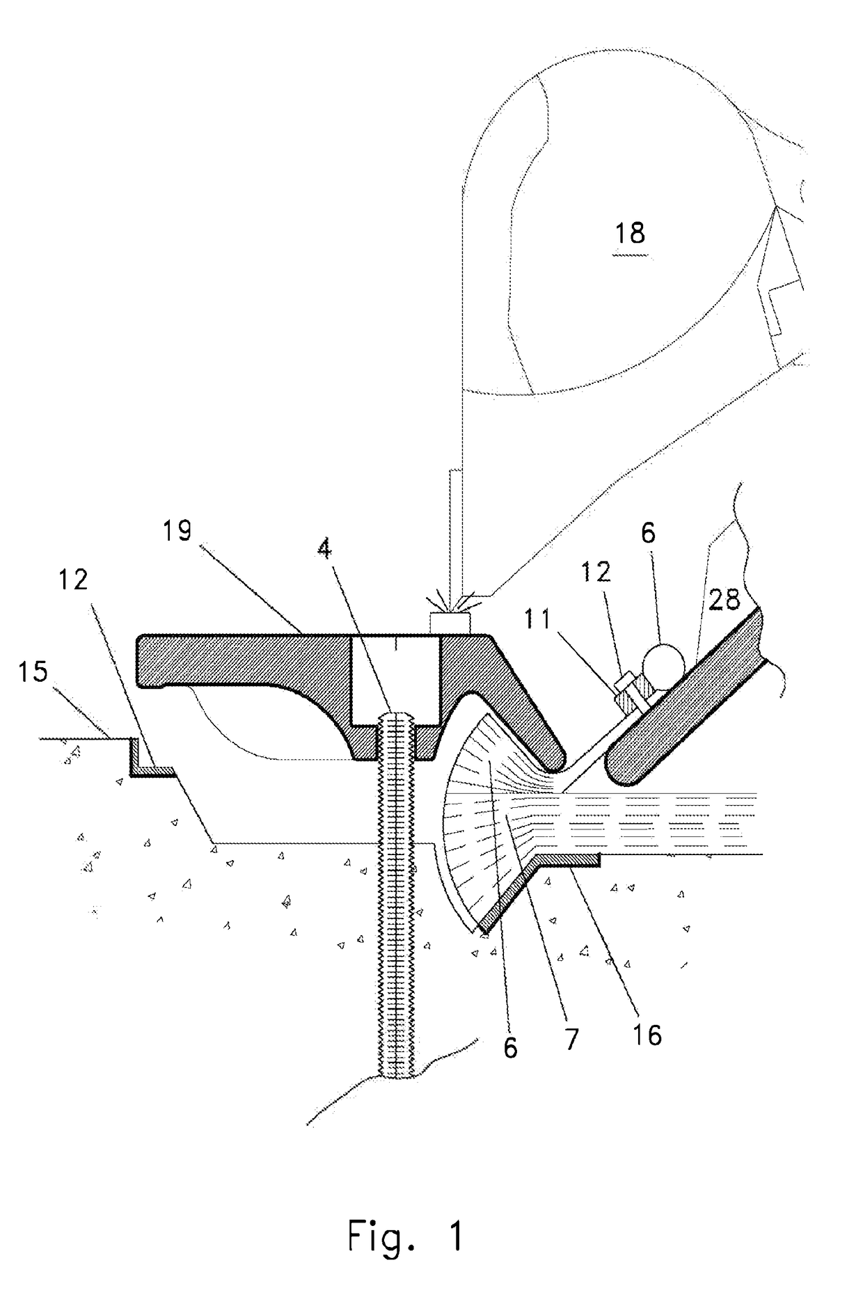 Water Control Gate Anchoring System and Method