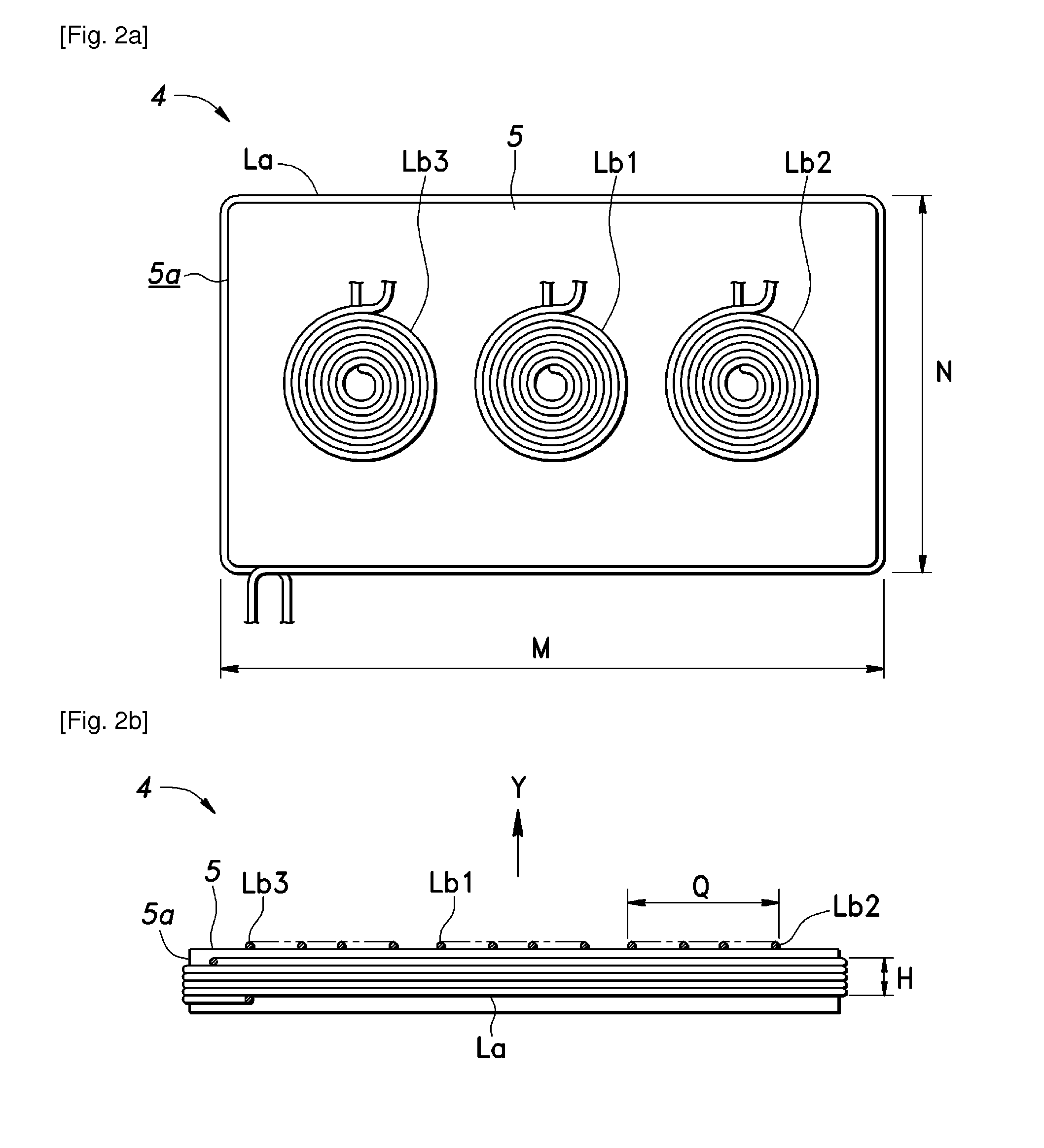 Contactless electric power feeding system