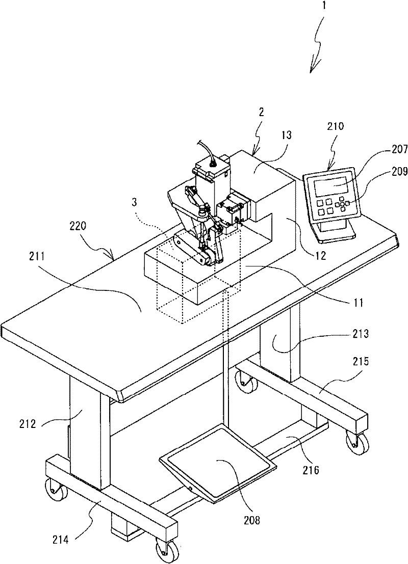 Cloth bonding apparatus