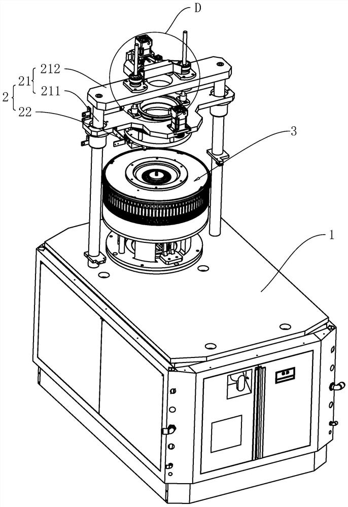 Welding device for hairpin motor coil