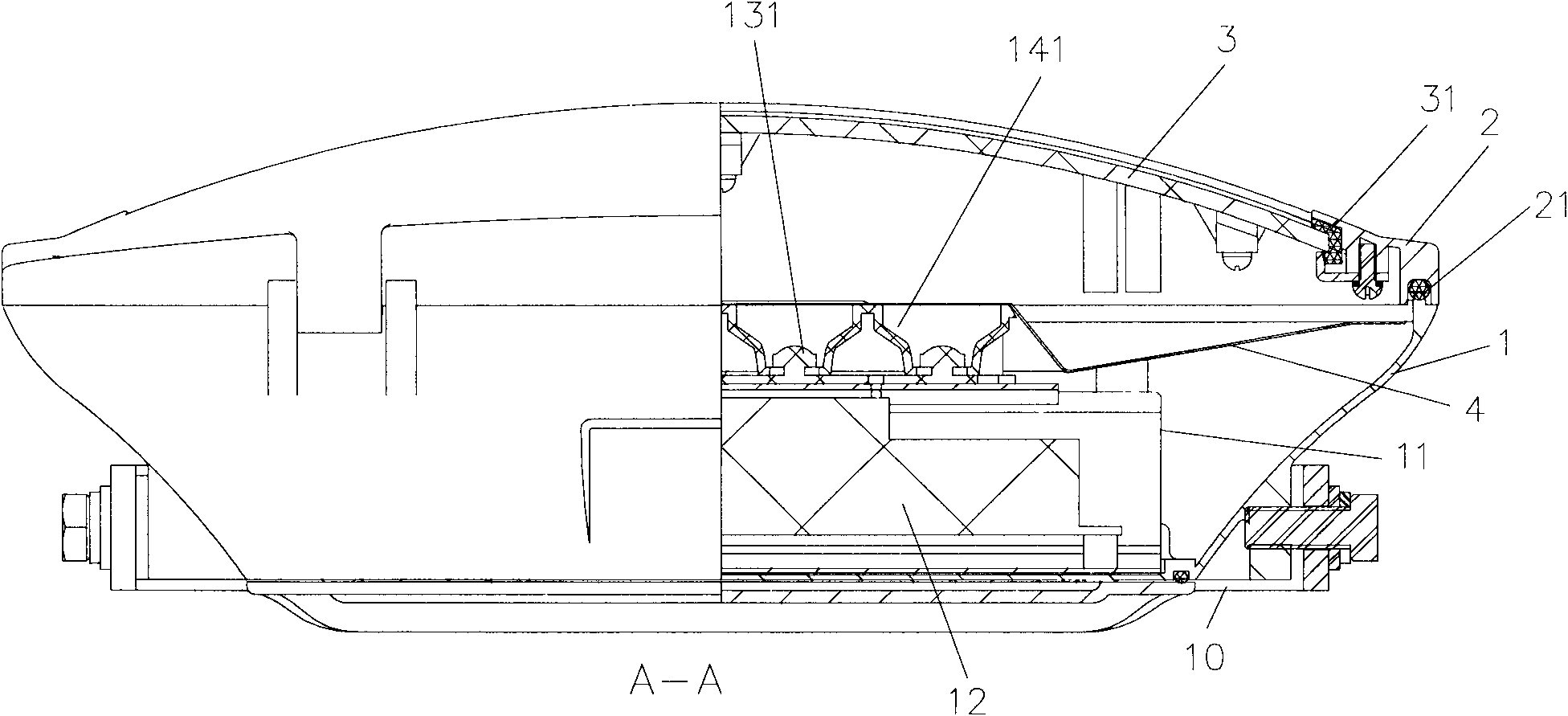 Lamp structure and illuminating system