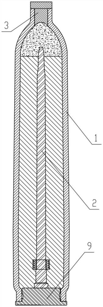 An integral stopper rod processing and forming device