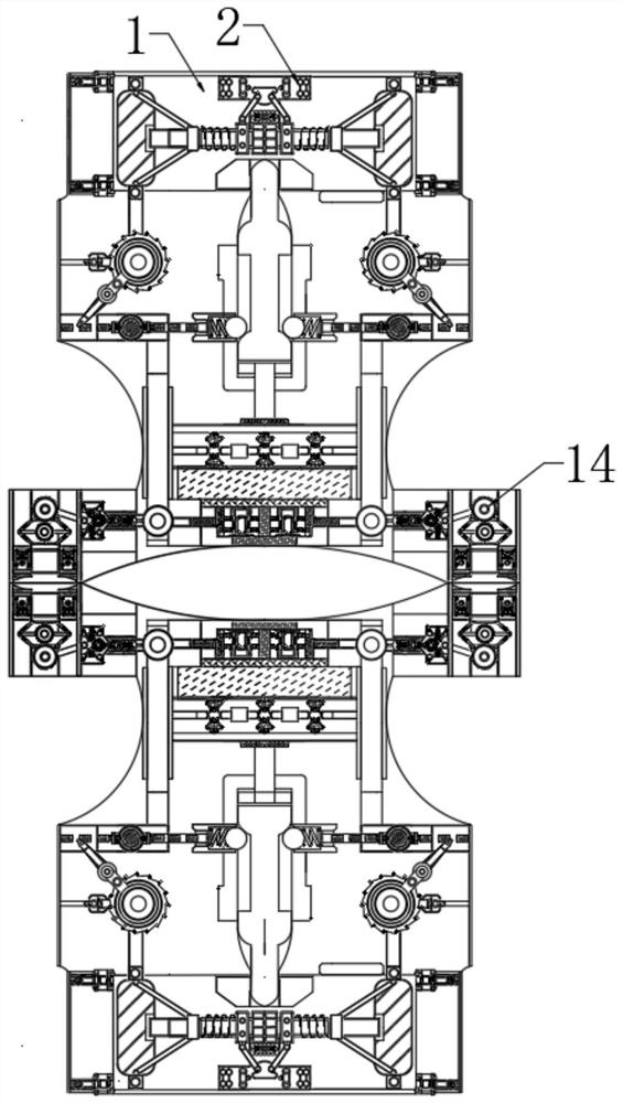 Computer network intelligent manufacturing equipment capable of automatically blocking viruses