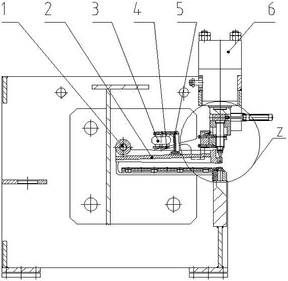 A CNC hydraulic punching machine with a follow-up pressing device