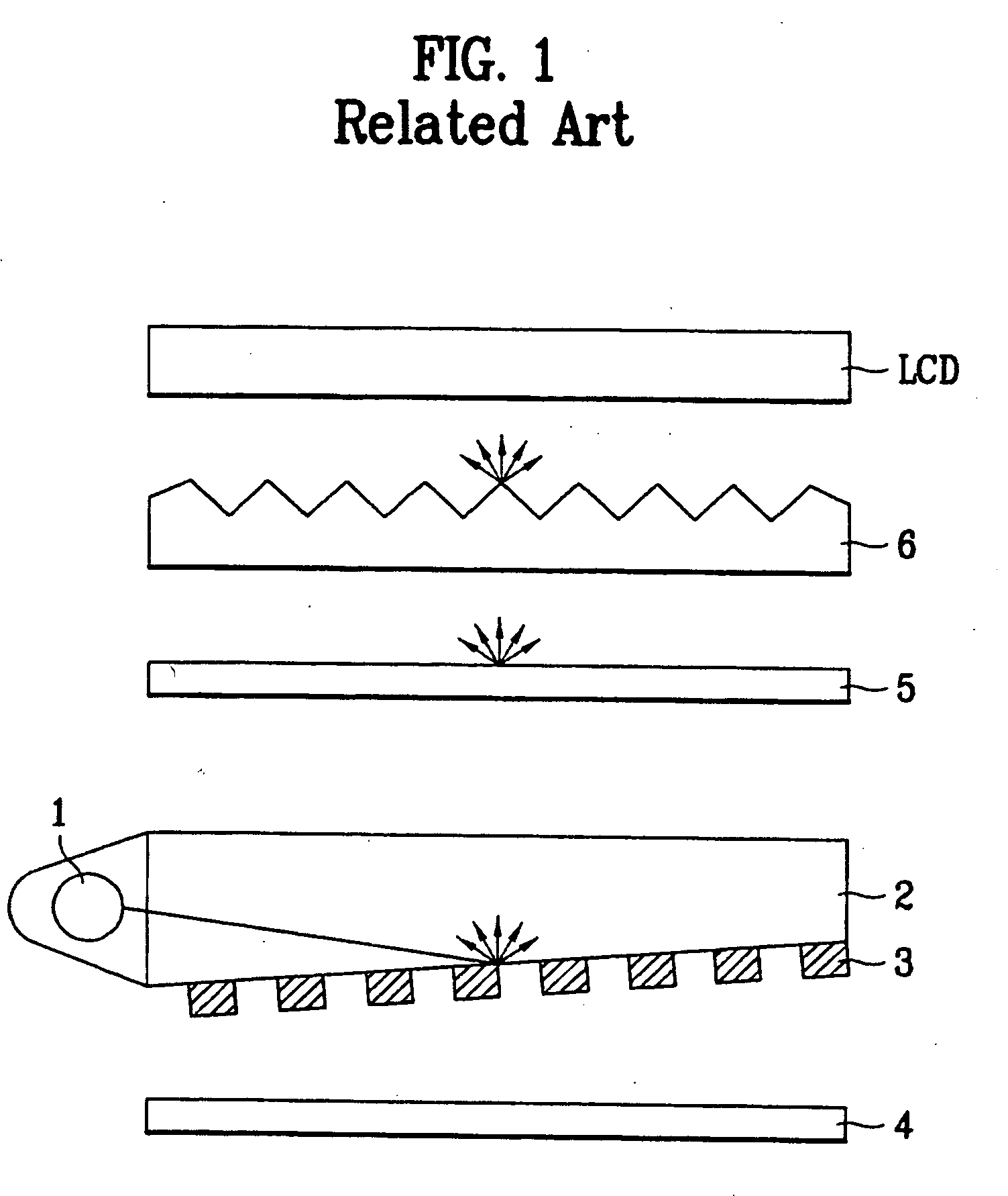 Backlight device for liquid crystal display and method of fabricating the same