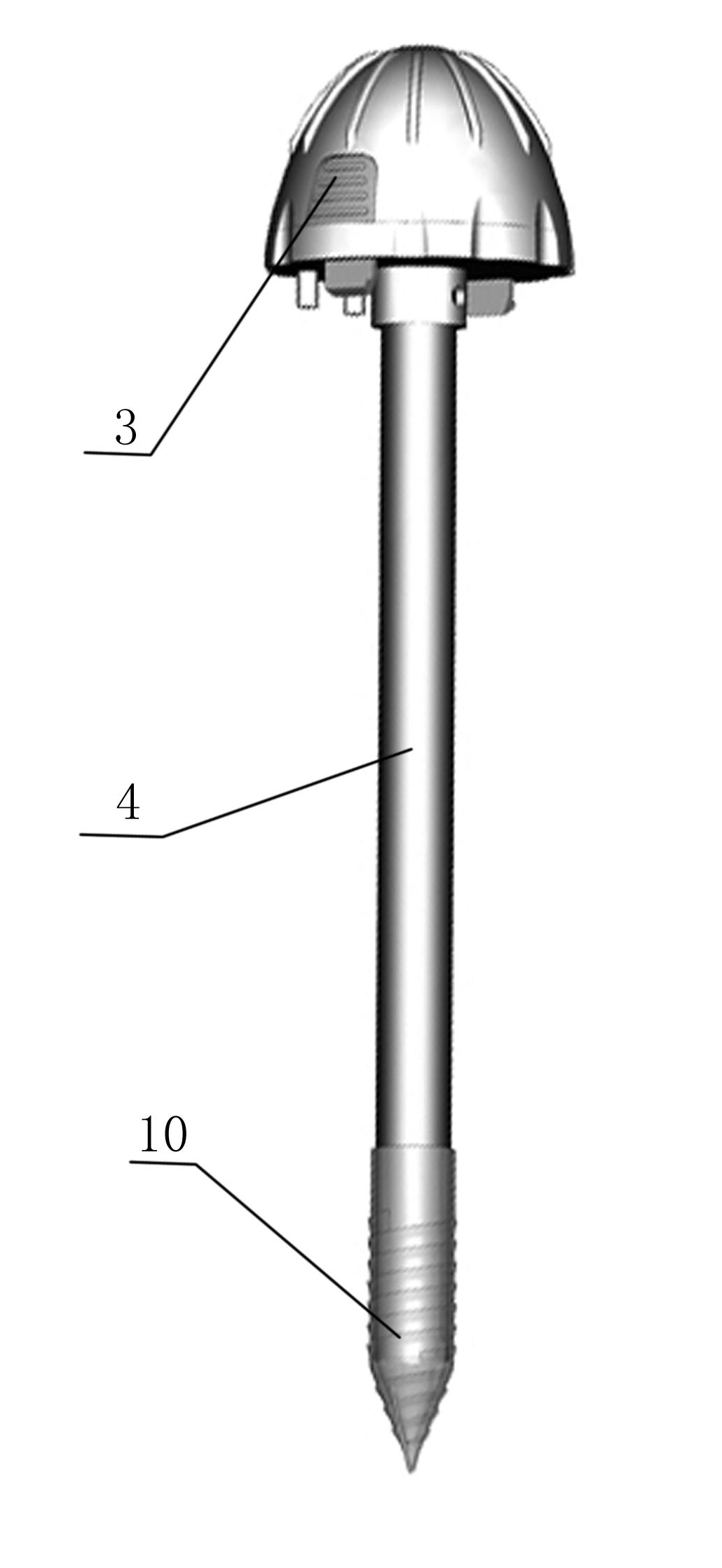 Spiral puncture outfit and use method thereof