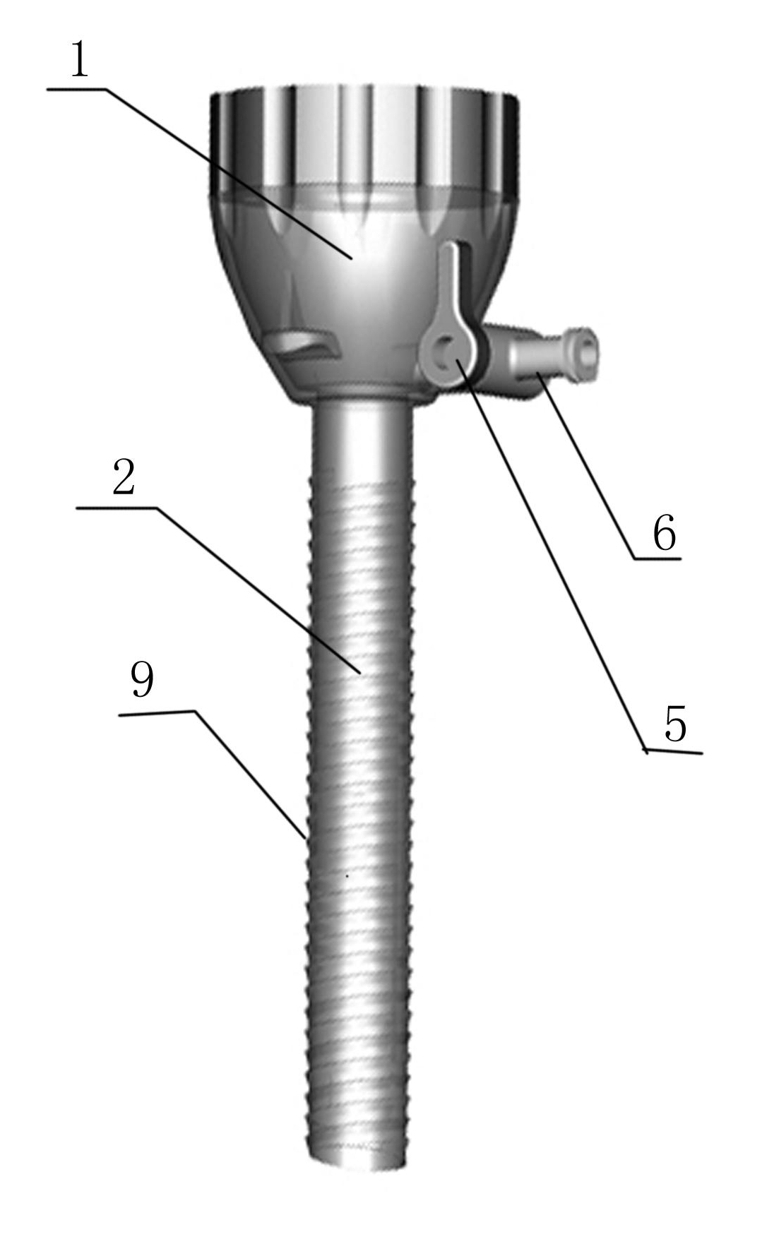 Spiral puncture outfit and use method thereof