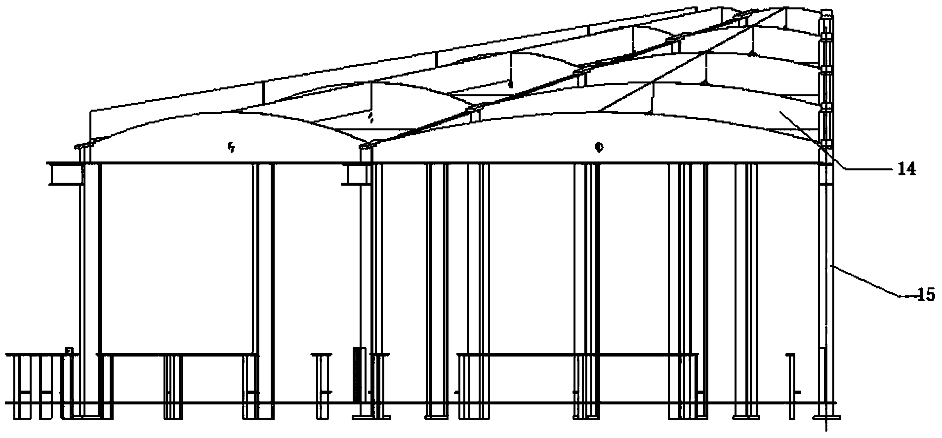 Conical barrel jig frame