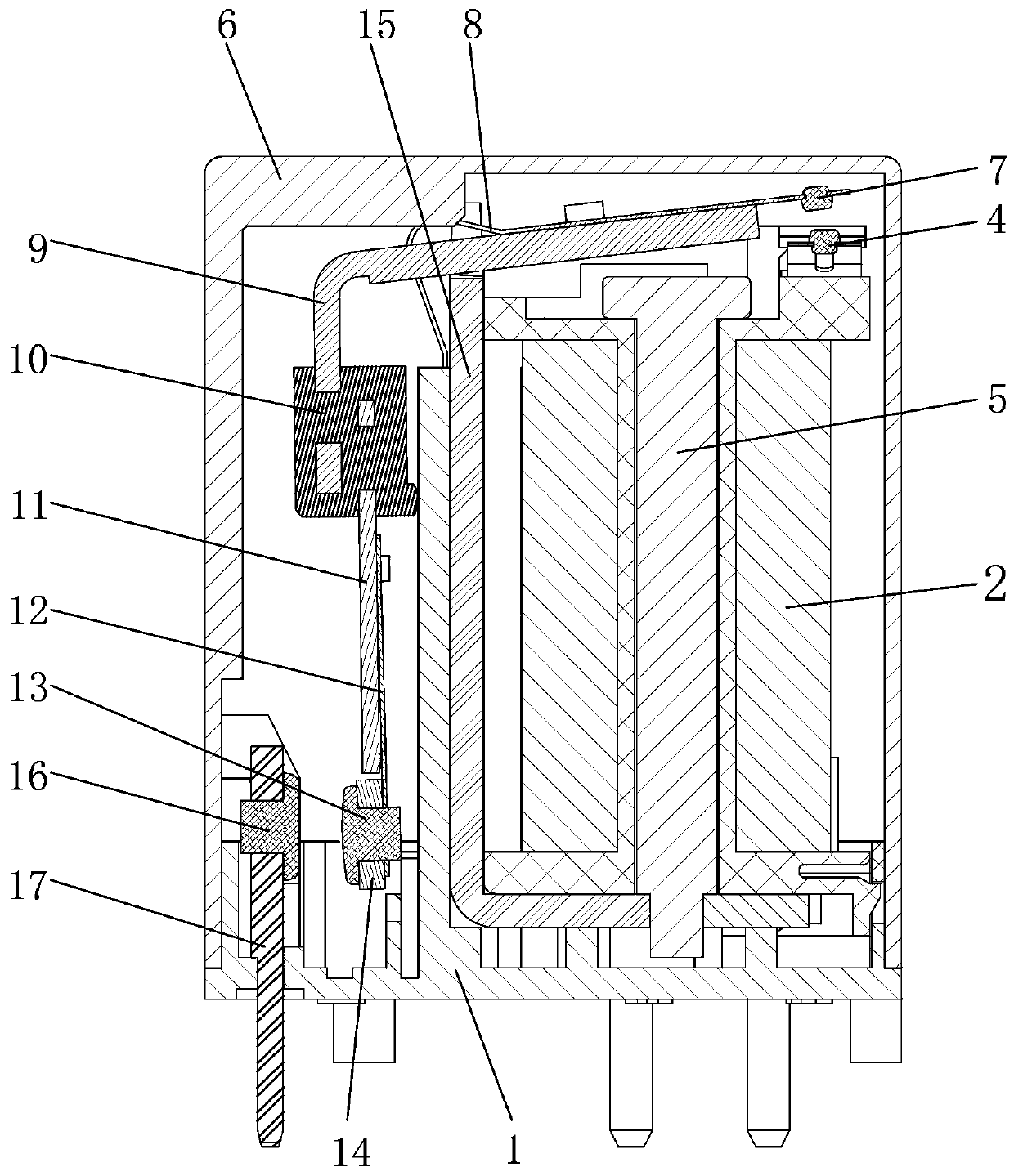 an electromagnetic relay