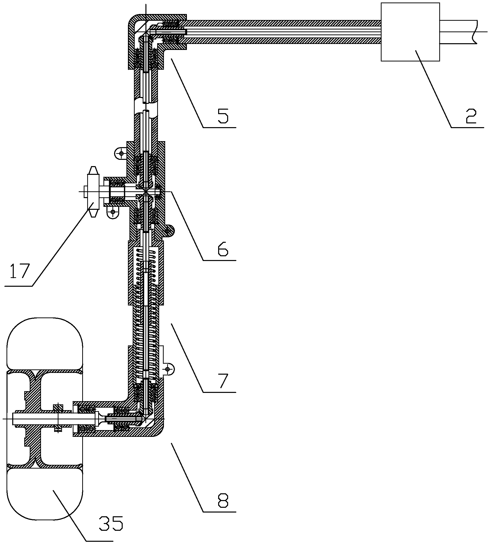 Tea picking machine with multi-wheel bump-proof walking mechanism